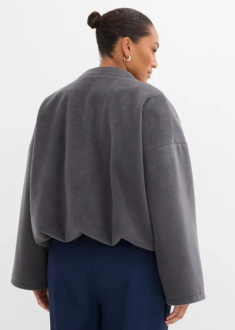 Blusjacka med ballongformad nederkant, bonprix