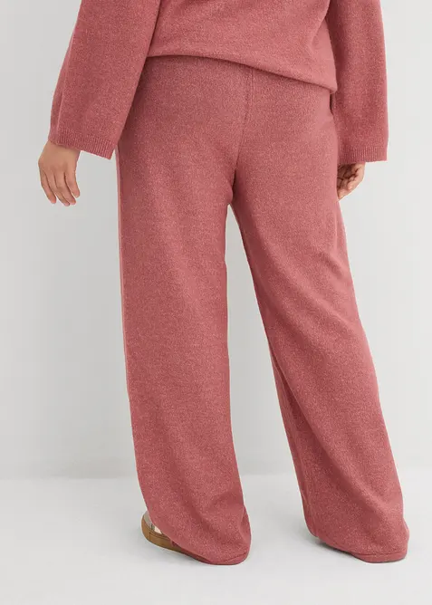 Stickad byxa, bonprix