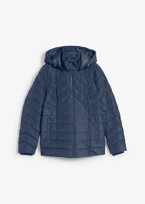 Tunn t&auml;ckjacka med avtagbar huva, bonprix