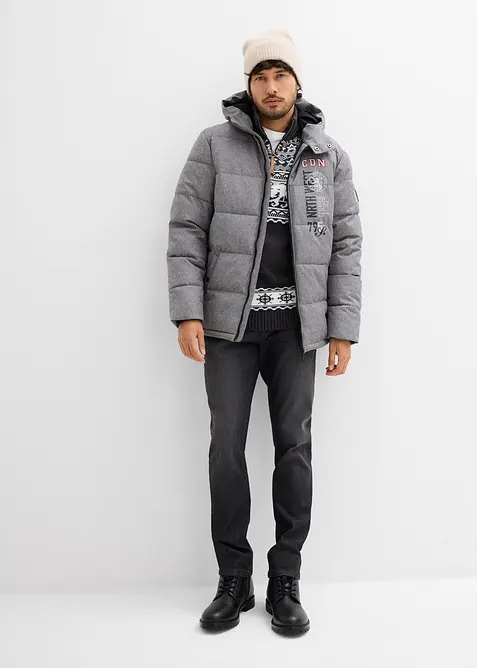 Täckjacka med huva, bonprix