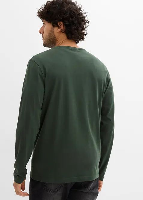 Långärmad T-shirt (2-pack), bonprix