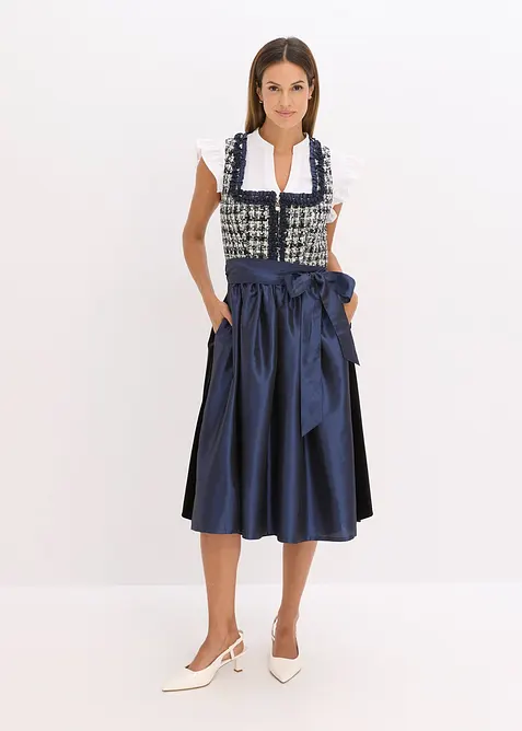 Dirndl och förkläde (2 delar), bonprix