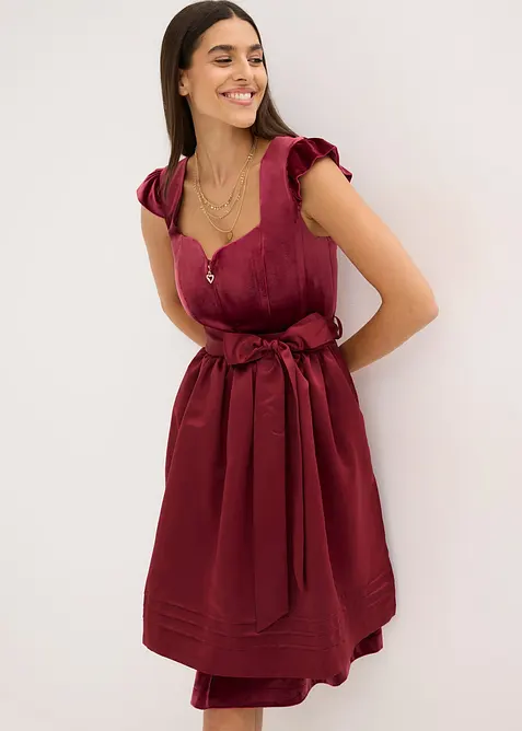 Dirndl och Förkläde (2-delat set), bonprix