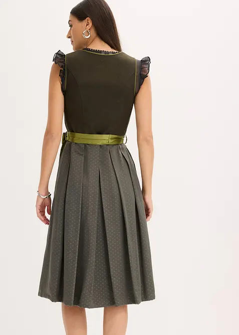 Dirndl och förkläde (2-delat set), bonprix