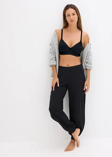 Formpressad amningsbehå utan bygel med ekologisk bomull, bonprix