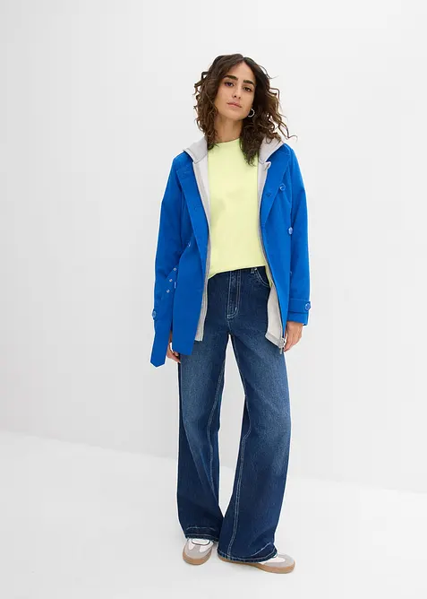 Oversizetopp av tjock jersey i ekologisk bomull, bonprix