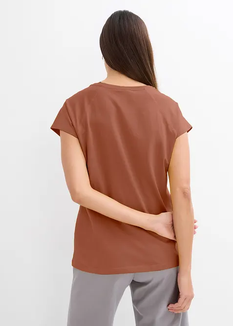 T-shirt i ren ekologisk bomull, bonprix