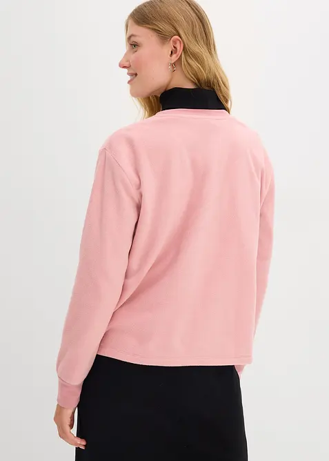 Värmade fleecetopp, bonprix