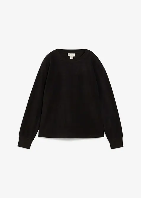 Värmade fleecetopp, bonprix