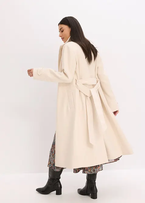 Kappa med yllelook, bonprix