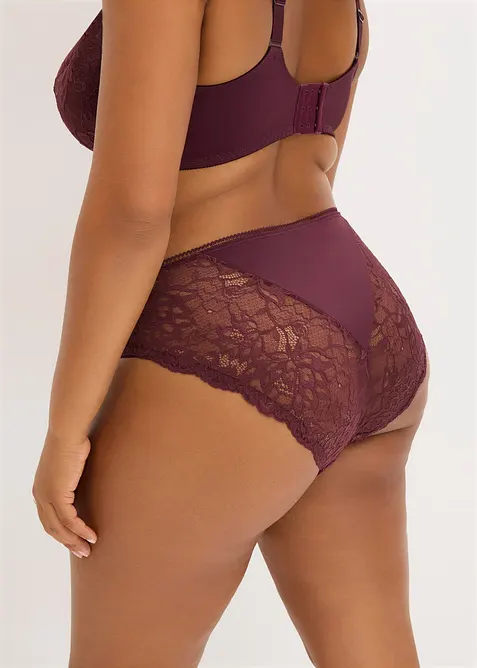 Maxitrosa med skir spets, bonprix