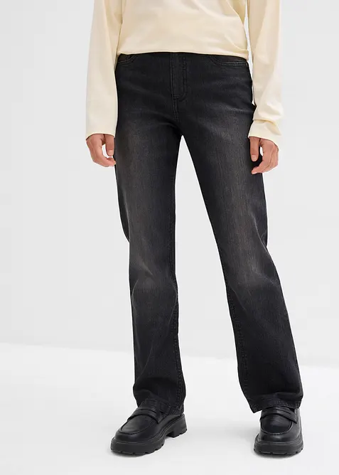 Utsvängda jeans för barn, bonprix