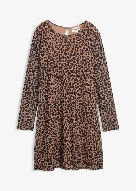 Miniklänning av mesh, bonprix