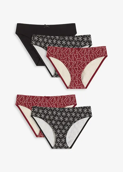 Trosa med bomull (5-pack), bonprix