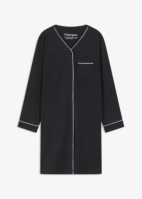 Nattlinne av ren bomull, bonprix