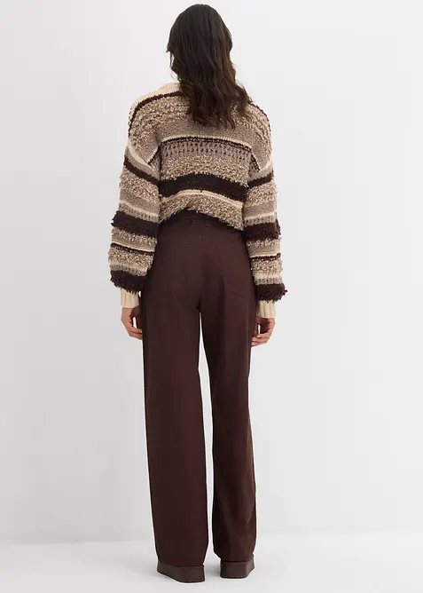 Twillbyxa i ren bomull, bonprix