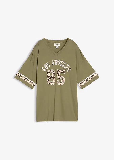 Oversizetopp i ekologisk bomull, bonprix