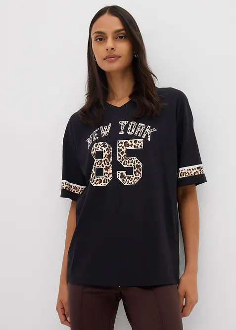 Oversizetopp i ekologisk bomull, bonprix