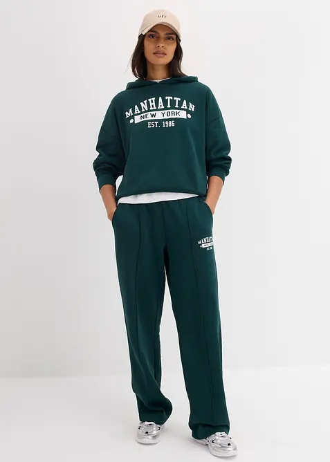 Oversizehoodie av ren bomull, bonprix