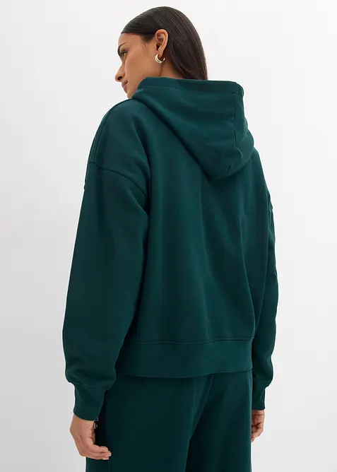 Oversizehoodie av ren bomull, bonprix