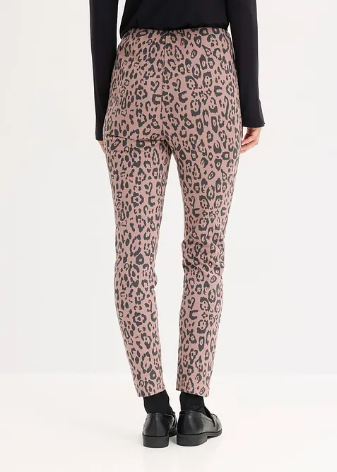 Dra på-byxa i Punto di Roma av viskosmix, bonprix