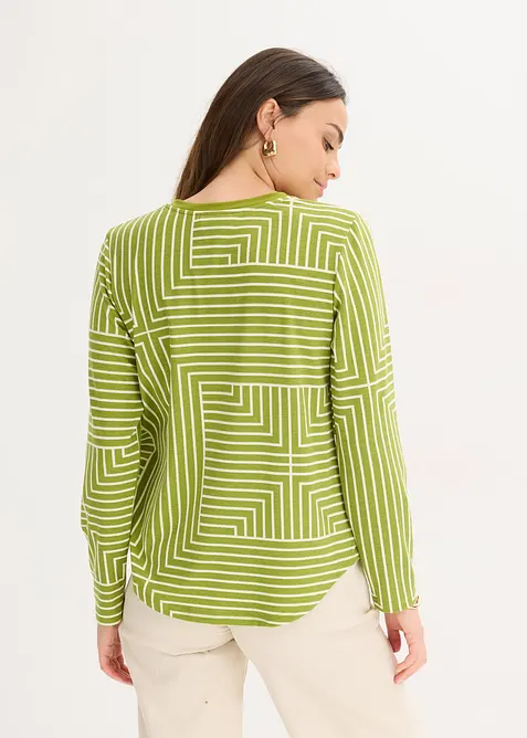 Långärmad topp, bonprix