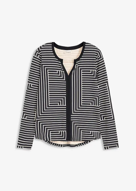 L&aring;ng&auml;rmad topp, bonprix