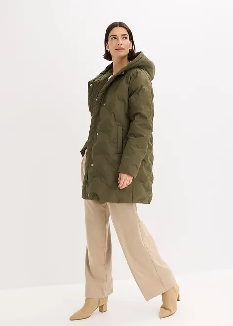 Quiltad jacka med 2 i 1-effekter, bonprix