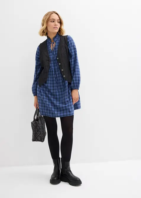 Tunikaklänning i ren bomull, bonprix