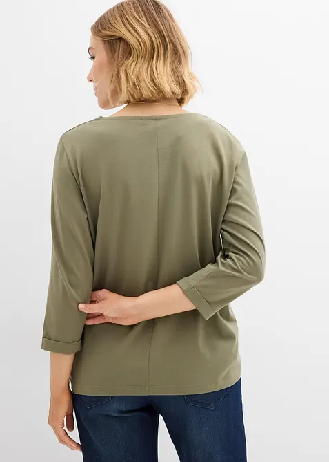 Topp av ren bomull, bonprix