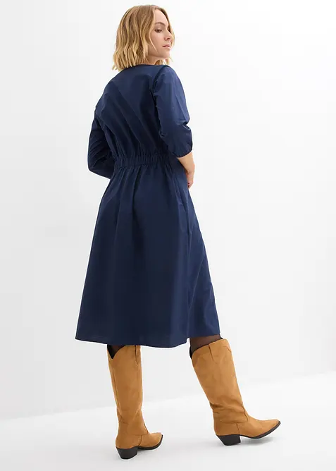 Klänning av ren bomull, bonprix