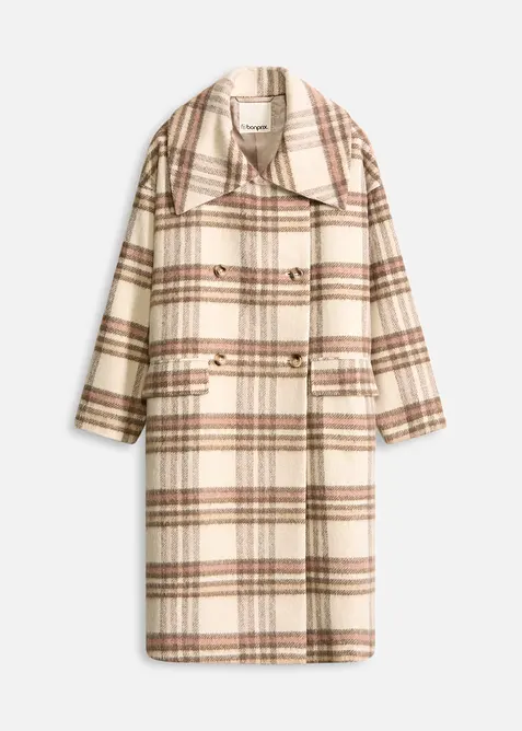 Oversizekappa i mjuk materialblandning, bonprix