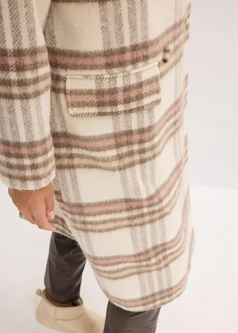 Oversizekappa i mjuk materialblandning, bonprix