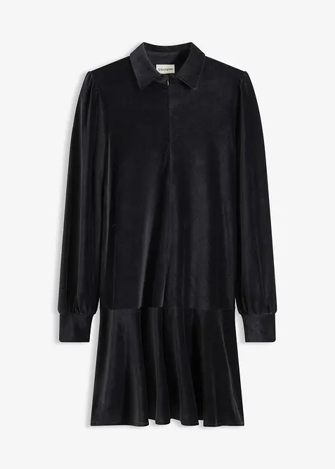 Kort manchesterklänning, bonprix