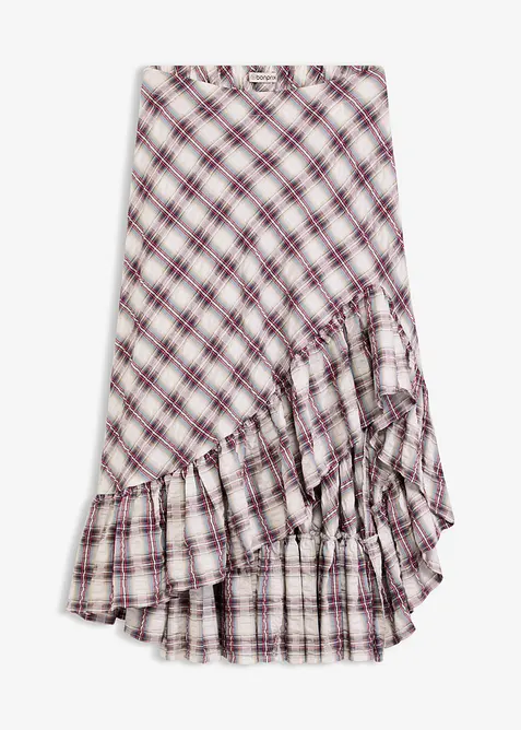 Kjol med längre bakstycke, bonprix