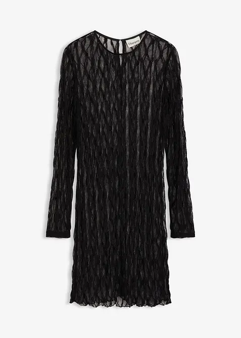 Kort spetsklänning, bonprix