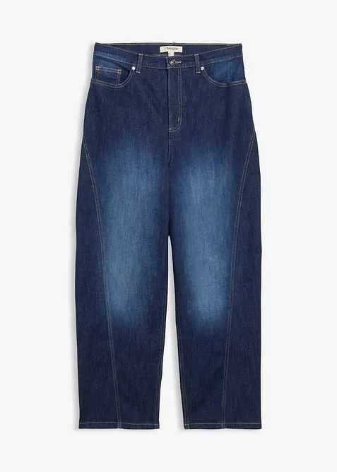 Baggy jeans med High Waist, bonprix