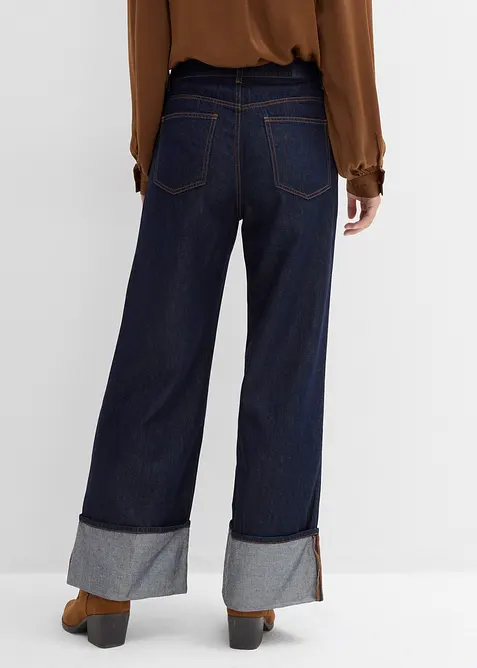 Baggy Jeans Mid Waist, bonprix