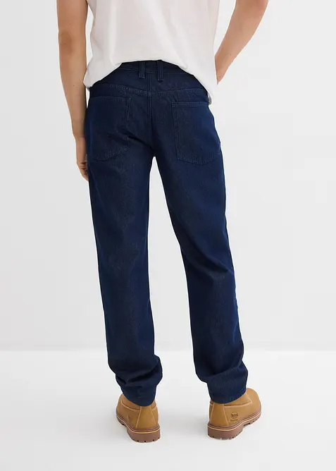 Relaxed Fit Jeans i ekologisk bomull, Straight, bonprix