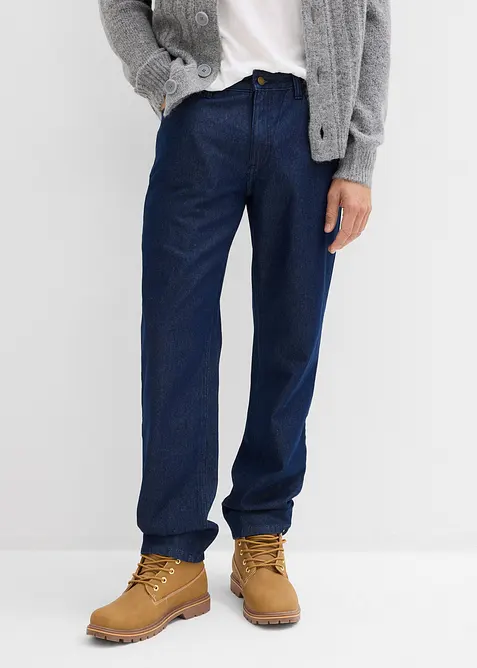 Relaxed Fit Jeans i ekologisk bomull, Straight, bonprix