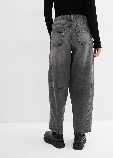 Ballon Jeans Mid Waist, bonprix