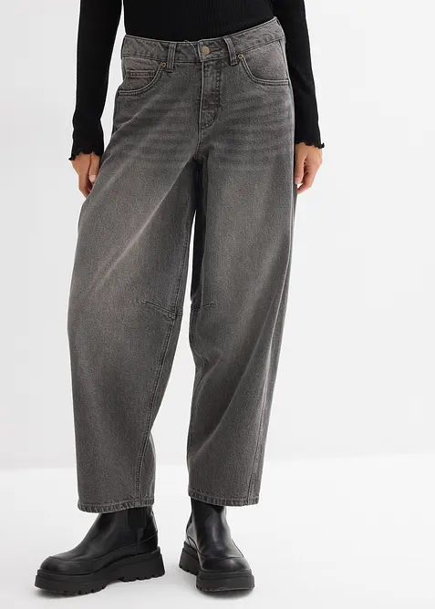 Ballon Jeans Mid Waist, bonprix