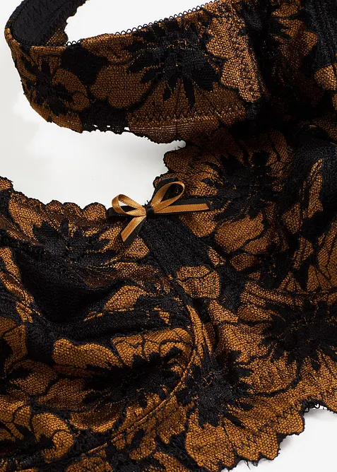 Avlastande BH utan bygel, med vadderade axelband, bonprix