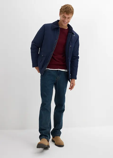 Finstickad tröja med lyxig merinoull, bonprix