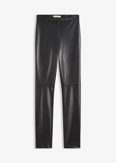 Byxa i skinnimitation av Punto di Roma-mix, bonprix