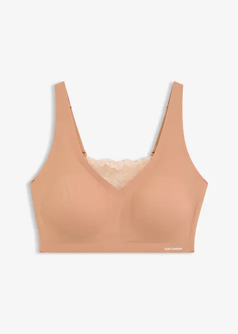 Vadderad laserskuren bralette från Feel Comfort, bonprix