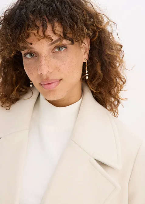 Örhänge med glaspärla, bonprix