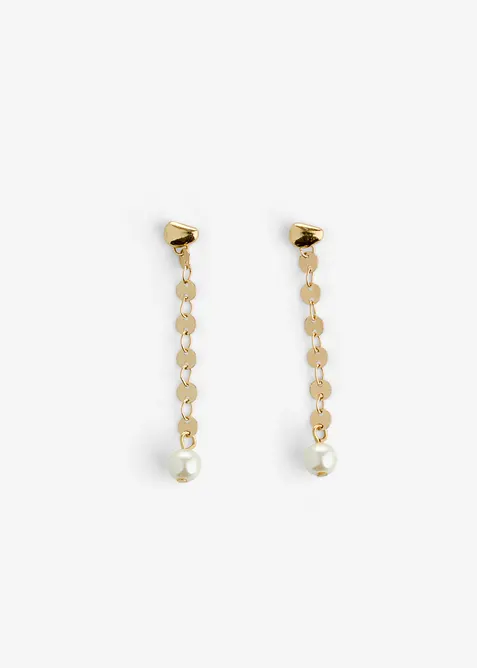 Örhänge med glaspärla, bonprix