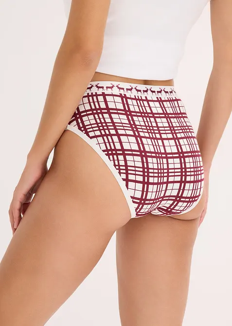 Maxitrosa med bomull (4-pack), bonprix