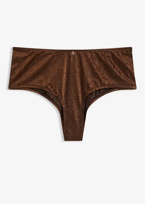 Braziliantrosa i maximodell av glittrigt material, bonprix